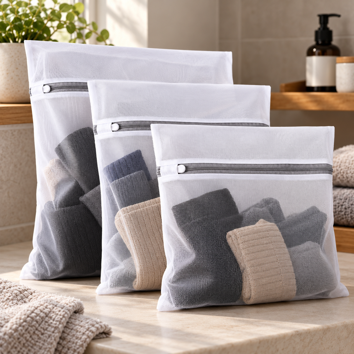 Mesh Laundry Bag For Compression Socks