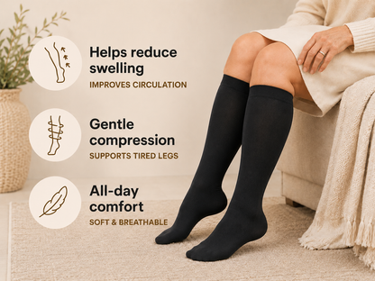 CosyCare® Light Legs Compression Socks