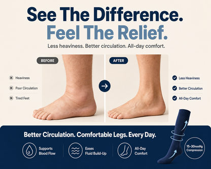 CosyCare® Light Legs Compression Socks