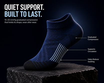 LightLegs Ankle Compression Socks