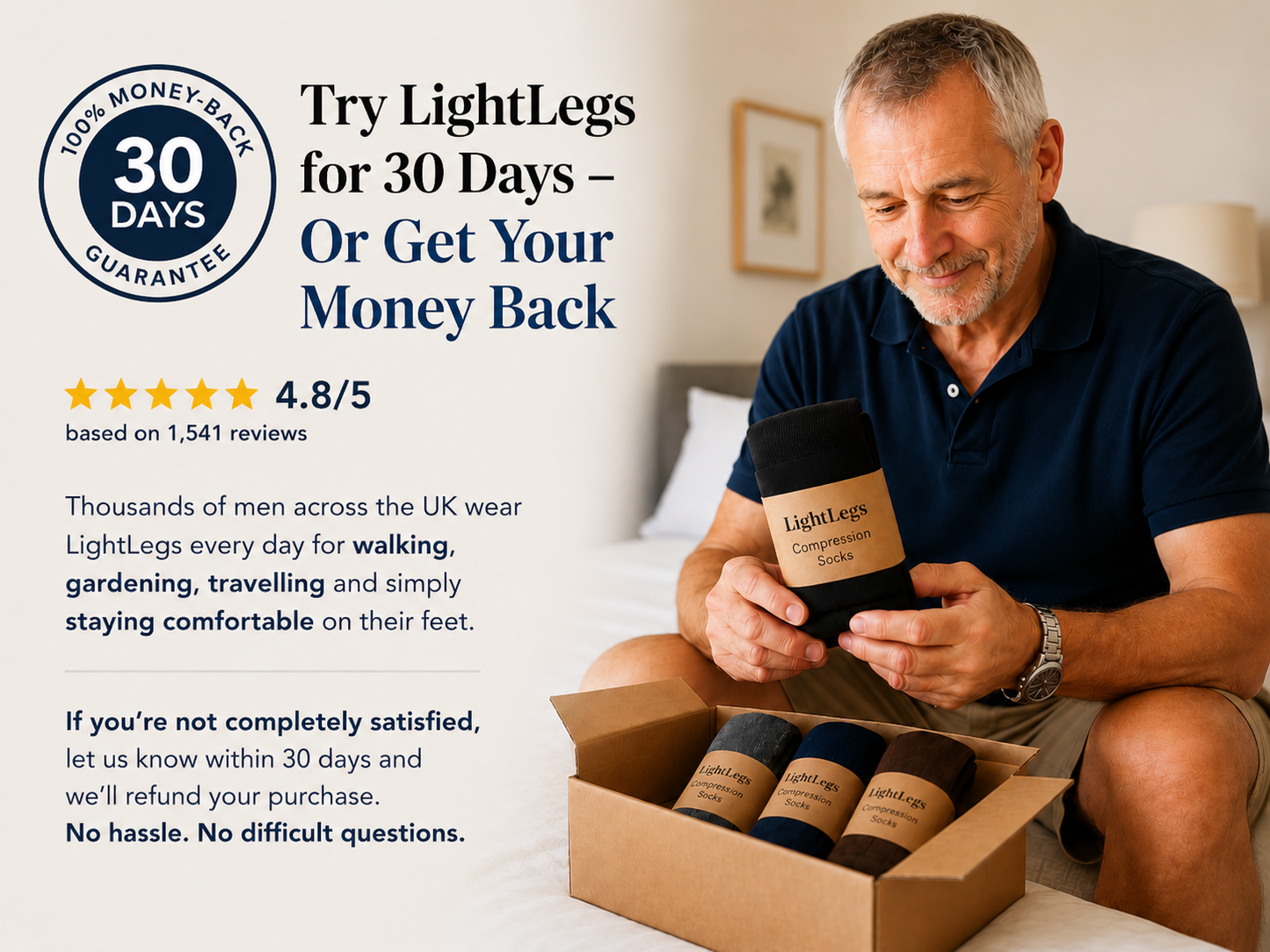 CosyCare® Light Legs Compression Socks