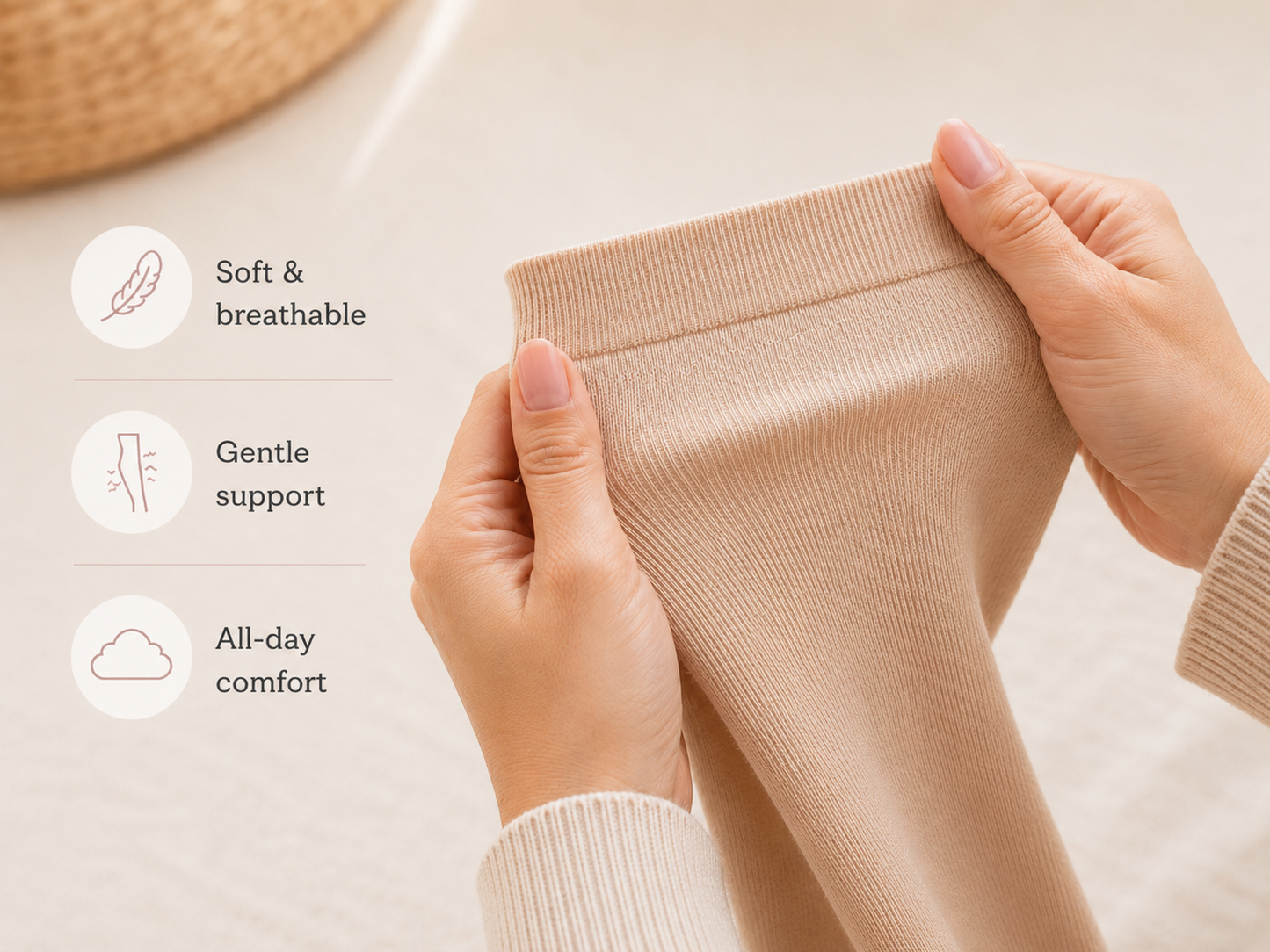 CosyCare® Light Legs Compression Socks