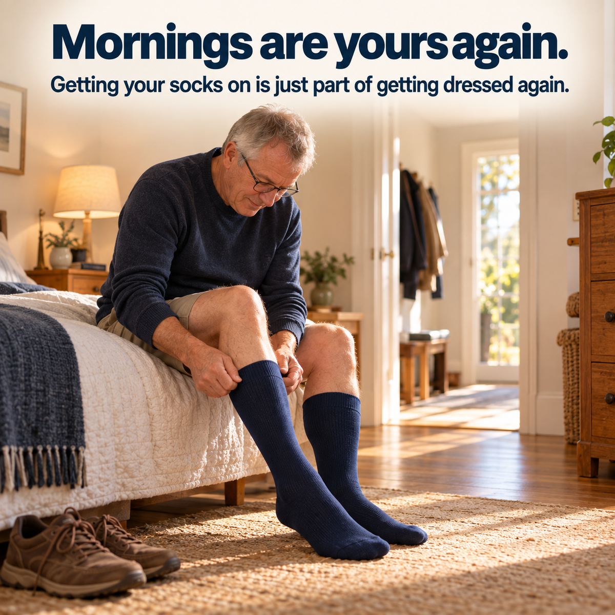 CosyCare® Light Legs Compression Socks #1