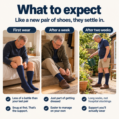 CosyCare® Light Legs Compression Socks #1