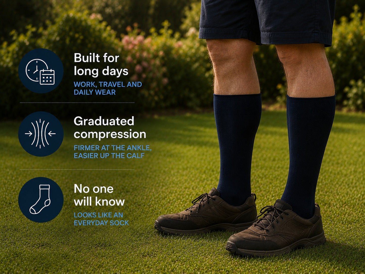 CosyCare® Light Legs Compression Socks