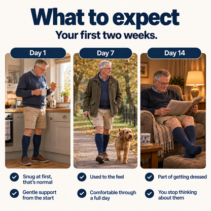 CosyCare® Light Legs Compression Socks #4